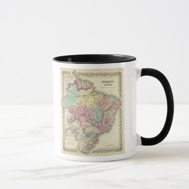 Mug Brésil Et Guayana (Droite)