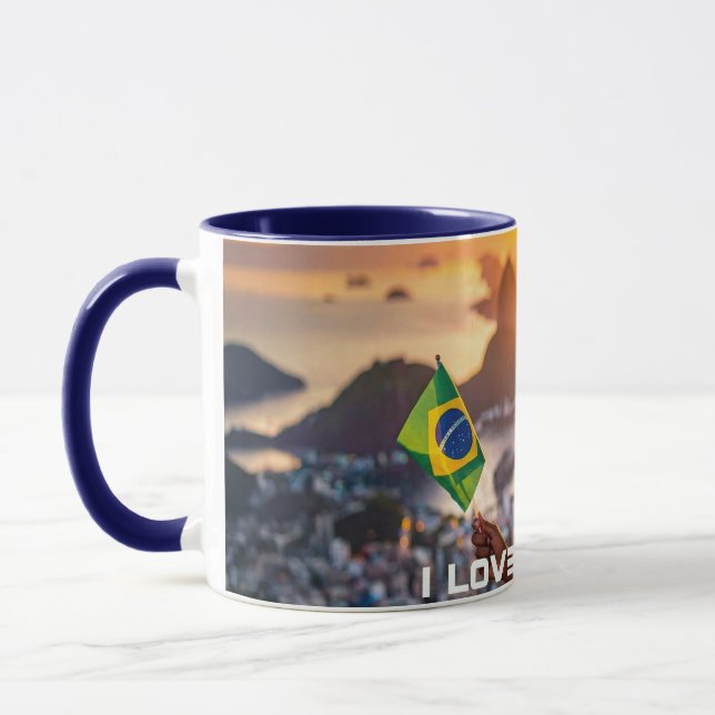 MUG BRÉSIL - J'AIME LE BRÉSIL (Gauche)