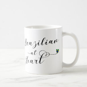 Mug Brésilien À Heart Mug, Brésil