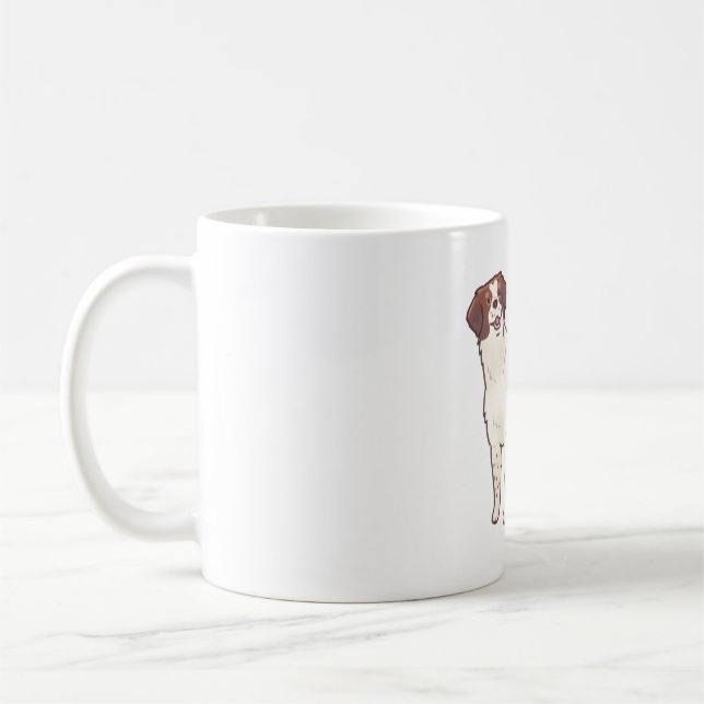 Mug Bretagne L'art des chiens espagnols (Gauche)
