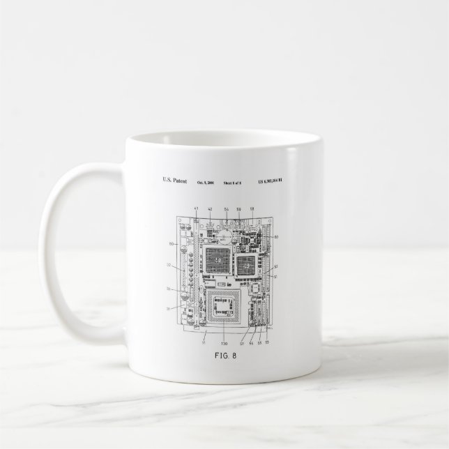Mug brevet de carte mère (Gauche)
