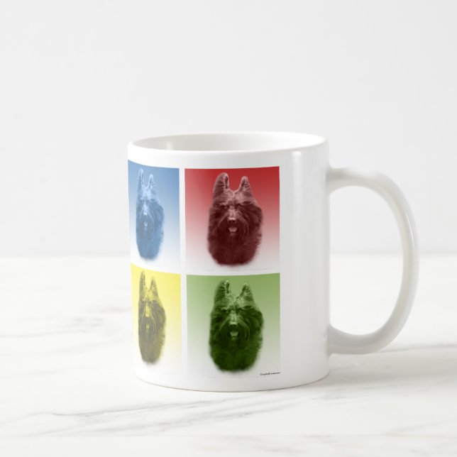 Mug Briard Pop Art (Droite)