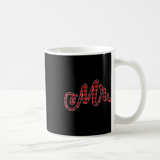 Mug Bride Groom M. Mme Christmas Mariage Coup d'équipe (Droite)