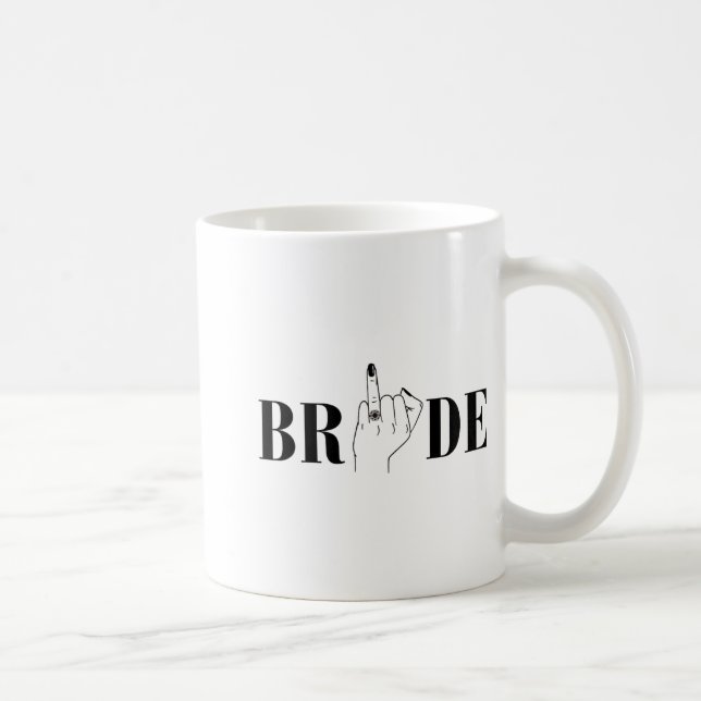 Mug Bride Mariage Brigade Brigade Bachelorette Party (Droite)