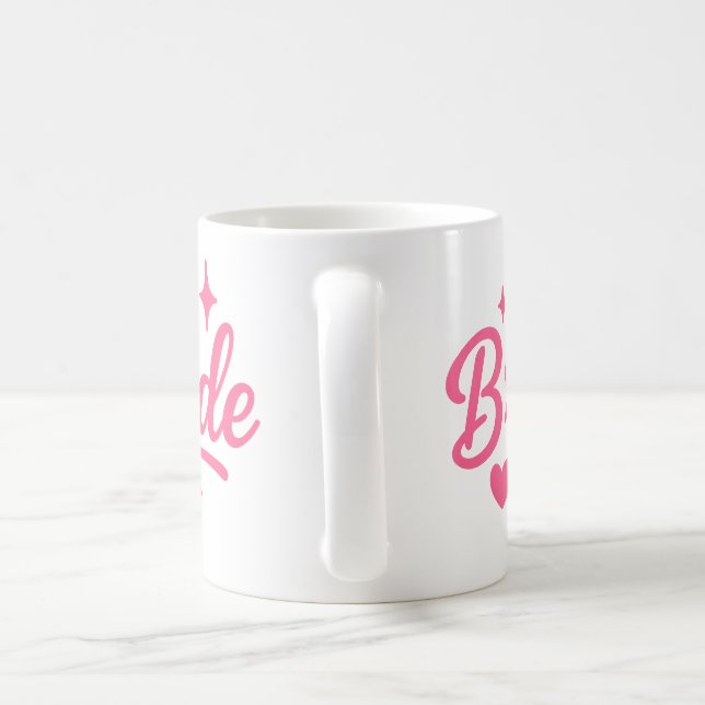 Mug Bride Neon rose (Poignée)