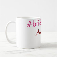 Bridesmaid hashtag rose pâle ajouter nom mariée tr
