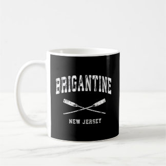 Mug Brigantine New Jersey Nautical Crossing Oars