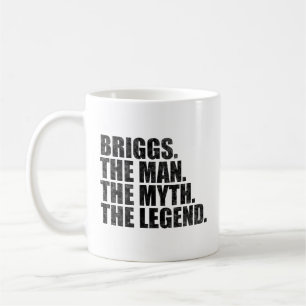 Mug Briggs nom, Briggs L'Homme Le Mythe La Légende
