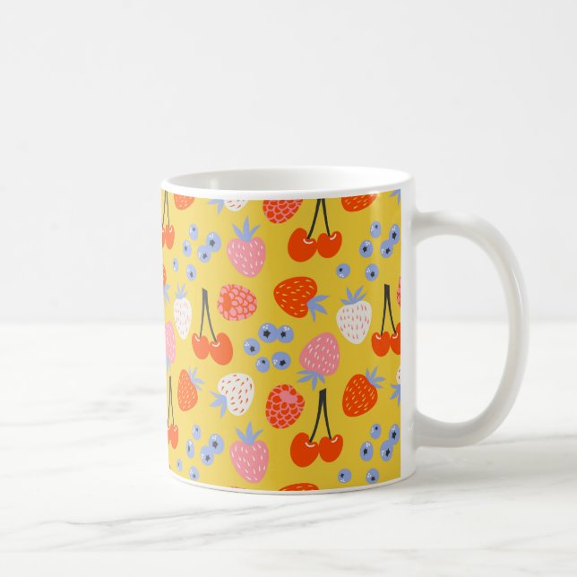 Mug Bright Coloré Motif Fruit Berry (Droite)