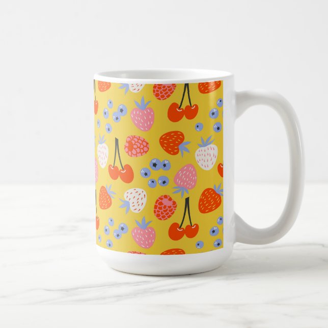Mug Bright Coloré Motif Fruit Berry (Droite)