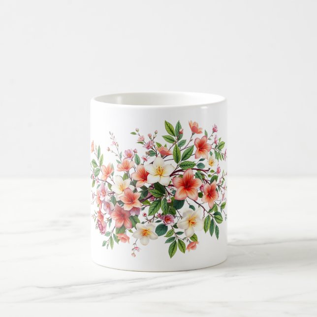 Mug Bright Spring Floral Bouquet (Centre)