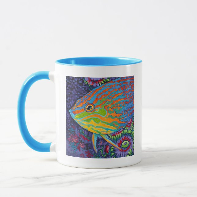 Mug Brillant poisson tropical I (Gauche)