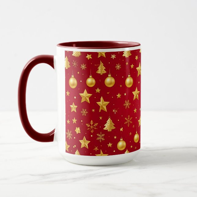 Mug Brillant sur la nuit de Noël (Gauche)