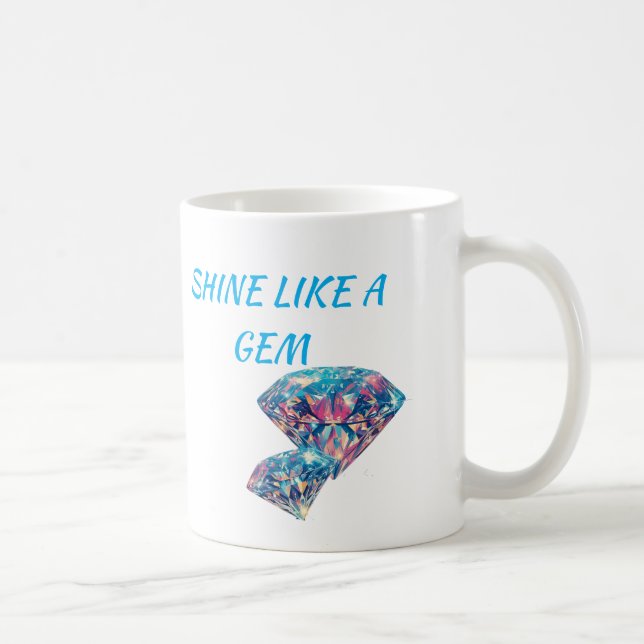 Mug Brille comme un joyau (Droite)