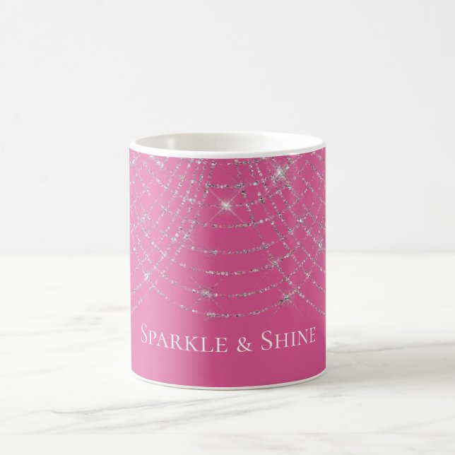 Mug Brins scintillants rose argenté (Centre)