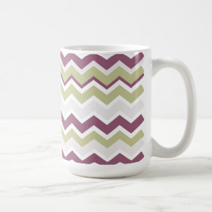 Mug Brique décorée d'un monogramme de Chevron