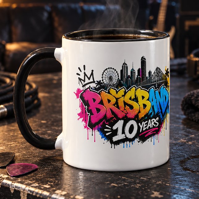 Mug Brisbane 10 ans (Créateur téléchargé)