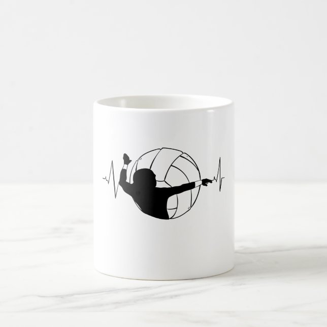 Mug Brise-coeur de volleyball (Centre)