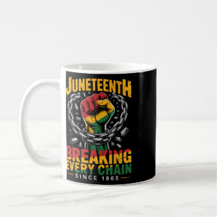 Mug Briser chaque chaîne depuis 1865 Hommes Femmes Jun