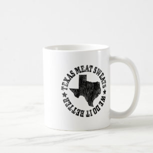 Mug Brisket Byrbecue La Sueur De Viande Du Texas Est P