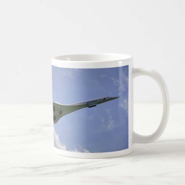 Mug British Airways Concorde, décollant chez Heathrow (Droite)