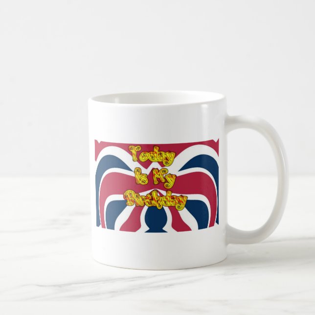 Mug British Birday Gifts Art Print (Droite)