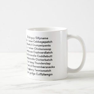 Mug Britishguy Sillyname, je veux dire Benoît