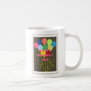 Mug Bro Art d'anniversaire heureux