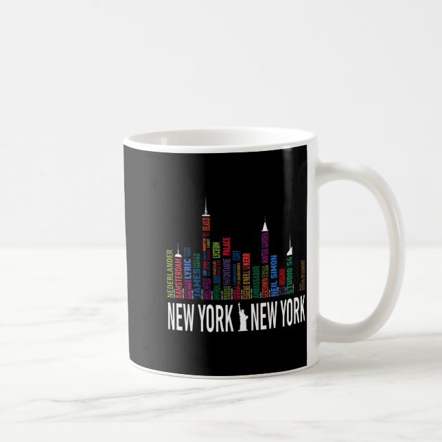 Mug Broadway Theaters New York Skyline  (Droite)