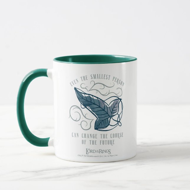 Mug Broche elfique de la Communauté Citation Graphique (Gauche)
