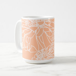 Mug Brochure florale minimaliste fuzz