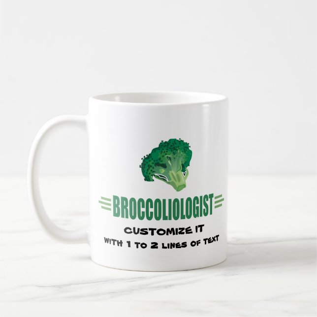 Mug Brocoli humoristique (Gauche)