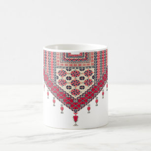 Mug Broderie palestinienne traditionnelle