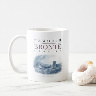 Mug Bronte Country avec Haworth Church et Parsonage