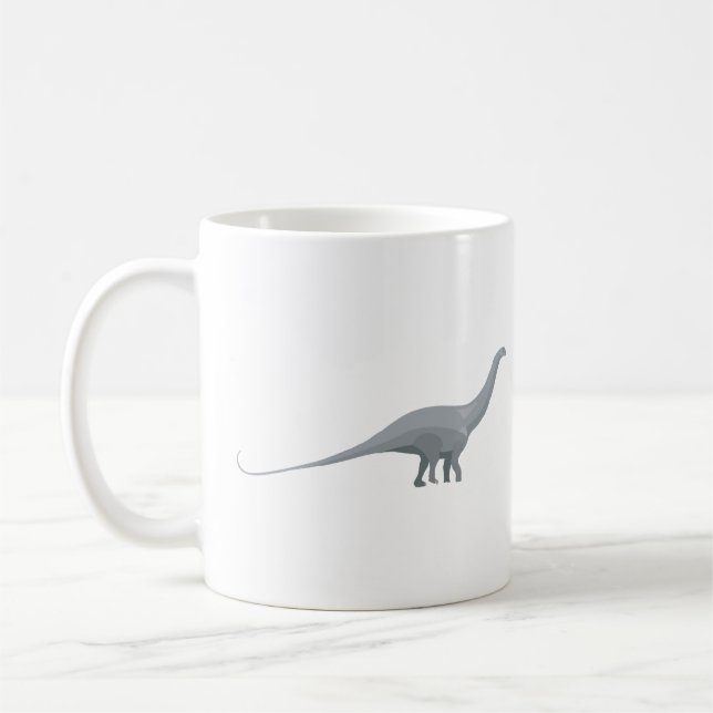 Mug Brontosaurus Dinosaur (Gauche)