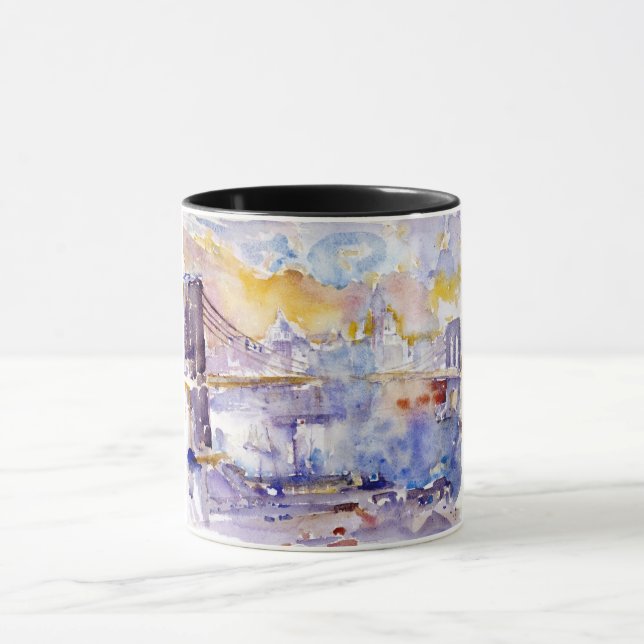 Mug Brooklyn Bridge (New York) (par John Marin) (Centre)
