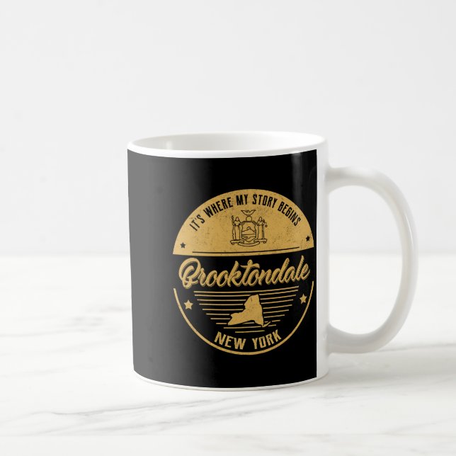 Mug Brooktondale New York Its Where My Story Begins _2 (Droite)