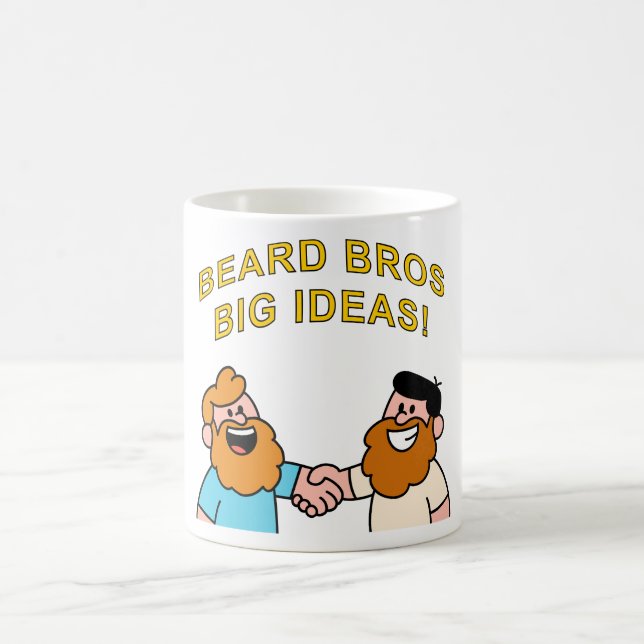 Mug Bros de barbe, grandes idées (Centre)