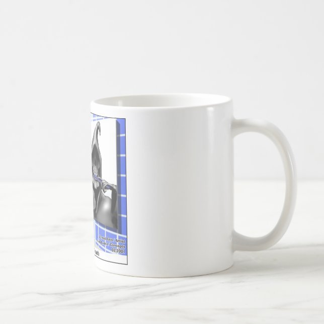 Mug brosse avec la mort Cadeaux drôles T-shirts et obj (Droite)