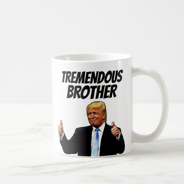 MUG BROTHER CAFÉ MUG, FUNNY DONALD TRUMP (Droite)