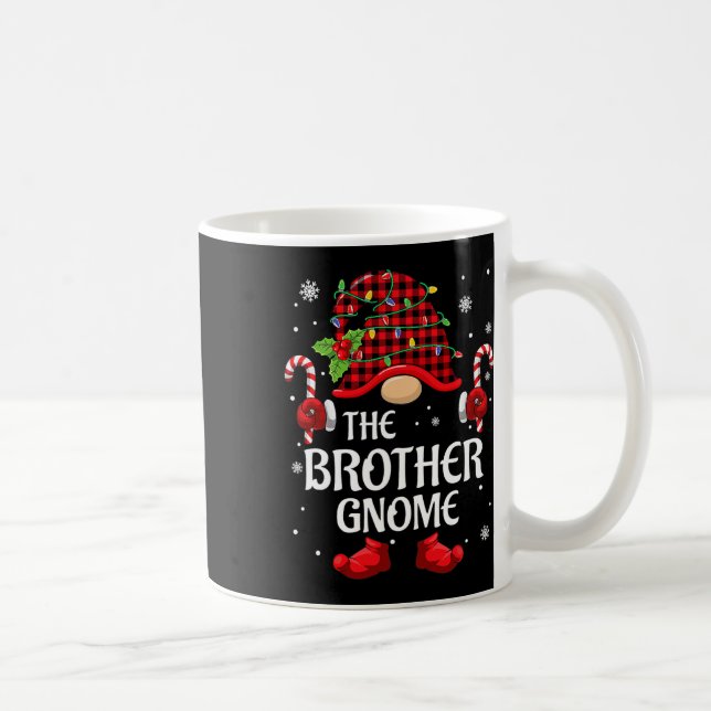 Mug Brother Gnome Matching Christmas Pjs For Family  (Droite)