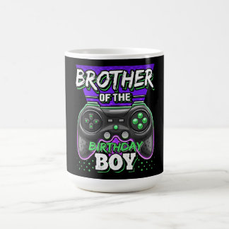 Mug Brother of the Birthday Boy Matching jeu vidéo