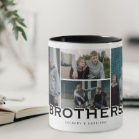 BROTHERS 8 Photo Collage Cadeau Moderne