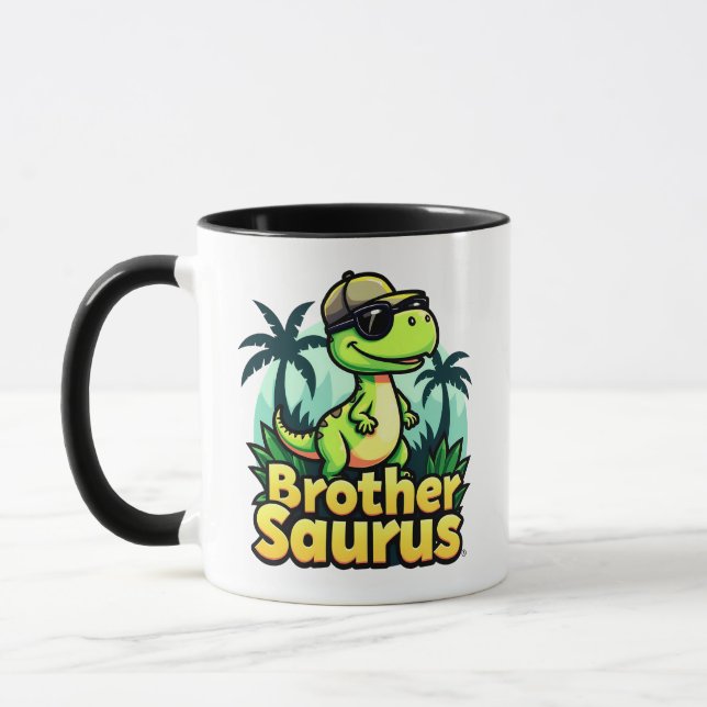 Mug Brothersaurus - Dinosaur Brother - Dinosaure Carto (Gauche)