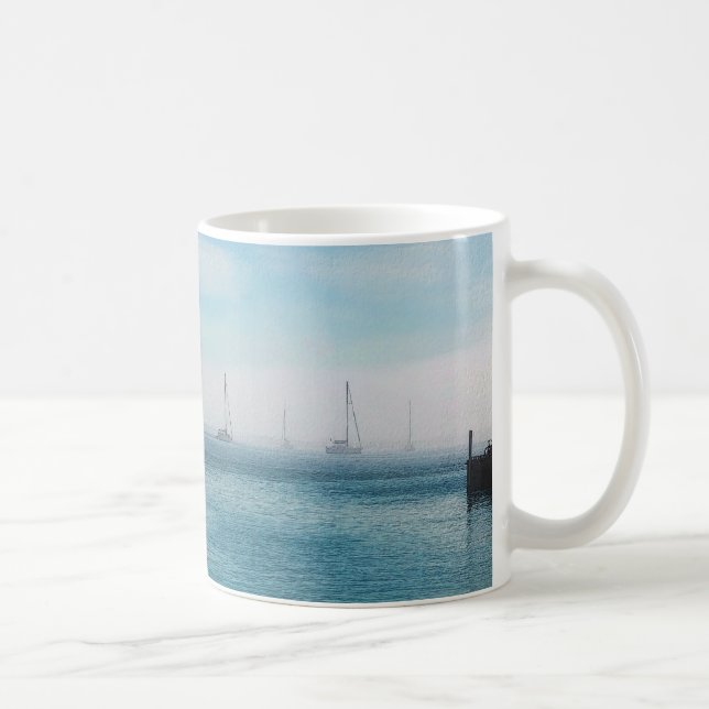 Mug Brouillard au port de Mackinac (Droite)