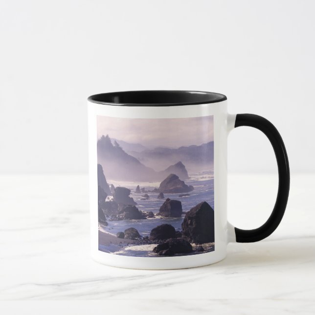 Mug Brouillard matinal le long de la côte de l'Oregon  (Droite)