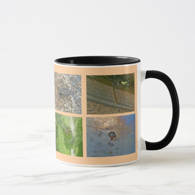 Mug Brouillon de patchs d'araignée (Droite)