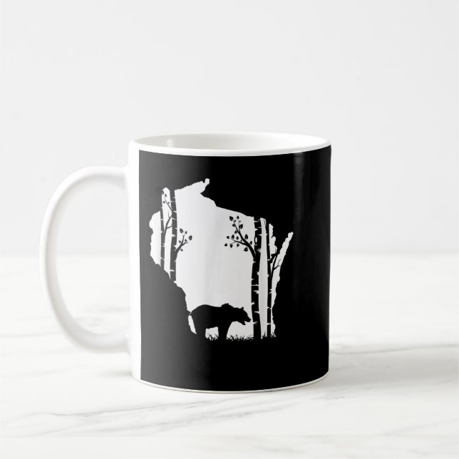 Mug Brown Grizzly Bear Hunting (Gauche)
