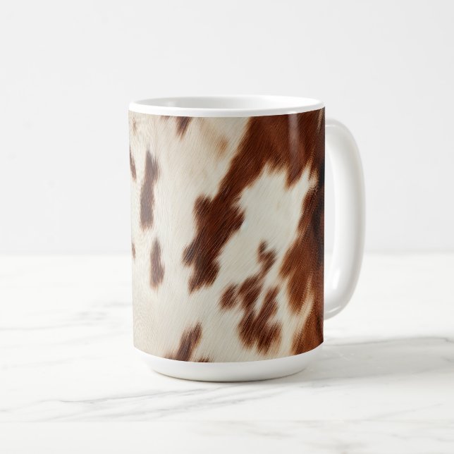 Mug Brown noir blanc (Devant droit)