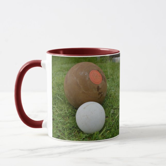Mug Brown Pelouse Vintage Et Jack, (Gauche)